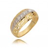 Elegancki złoty pierścionek N312