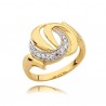 Złoty pierścionek N344