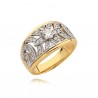 Złoty pierścionek N345